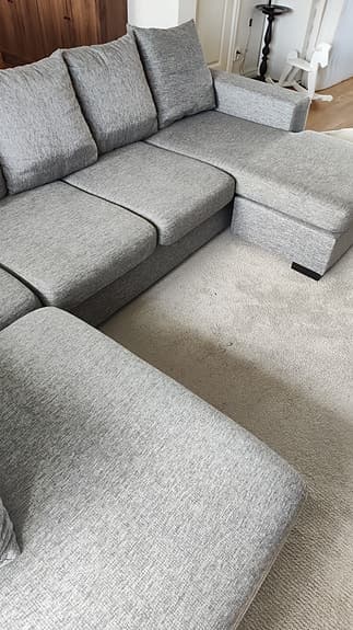 U-soffa från MIO, 5 sits