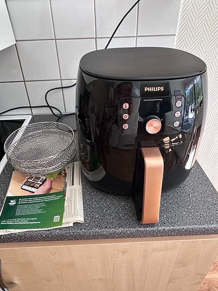 Philips Airfryer XXL Premium HD9867/90 – toppmodell med Smart Sensing