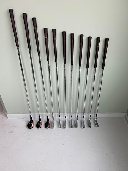 Ben Hogan Director golfset (ca 1980) – Vector shafts – komplett vintage