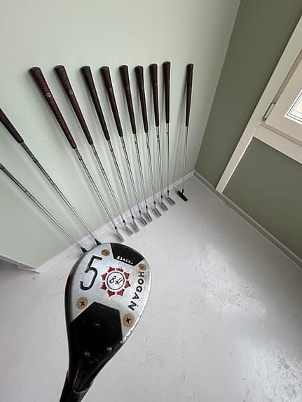 Ben Hogan Director golfset (ca 1980) – Vector shafts – komplett vintage
