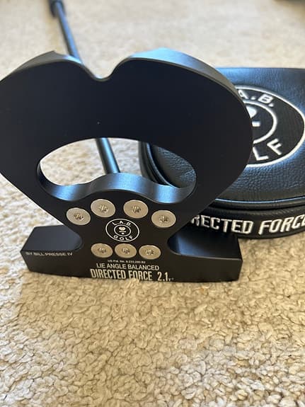 L.A.B. Golf Directed Force 2.1 putter svart