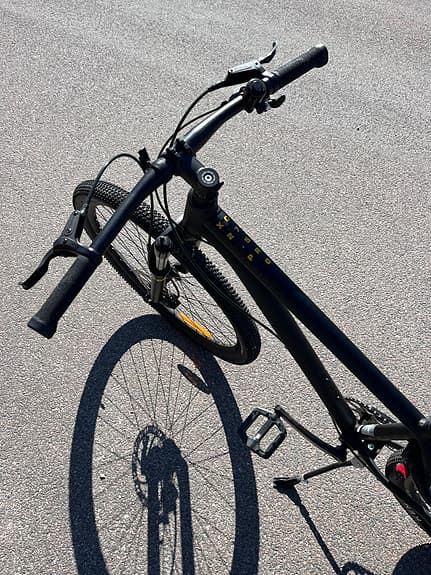 Svart mountainbike 28" M unisex
