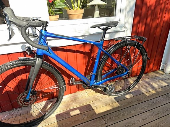 Merida Silex 400 gravelcykel M 28" unisex blå