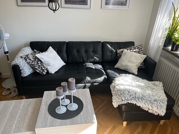 Schäslongsoffa Falslev
