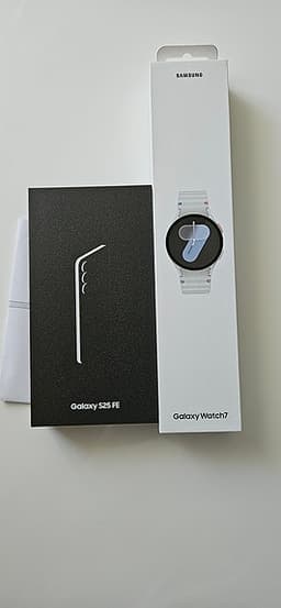 Galaxy S25 FE och Galaxy Watch7