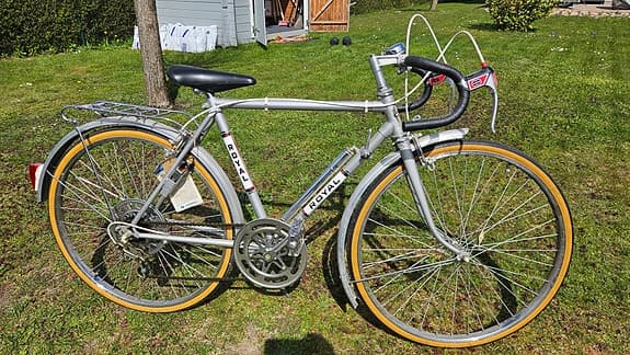 Ny 24" växlad cykel från 70-talet, aldrig använd.