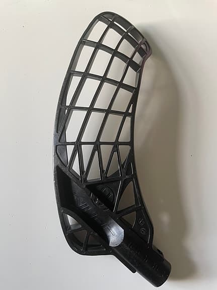 Unihoc blad left hooked svart, innebandy