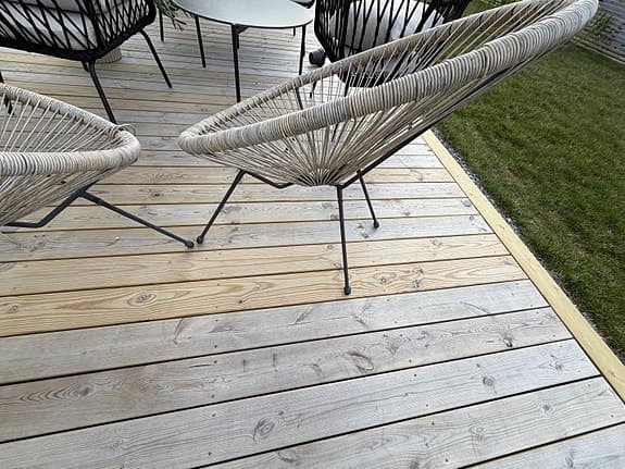 Fri hemleverans Stockholm- Runda loungestolar för uteplats i ljus beige