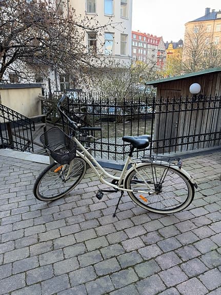 Bellevue damcykel beige