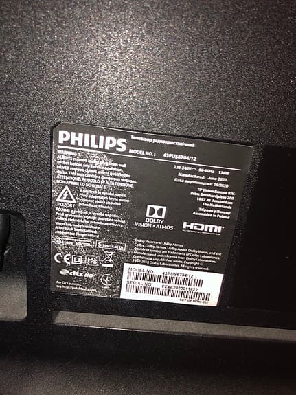 Philips 43PUS6704 43" 4K UHD TV med Ambilight