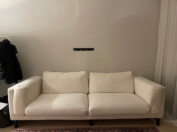 IKEA NOCKEBY SOFFA KLÄDSEL FRÅN BEMZ
