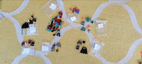 Set och minifigurer LEGO Super heroes