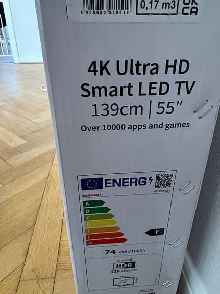 🔥 OANVÄND 55” 4K Google TV – FYNDA! 🔥