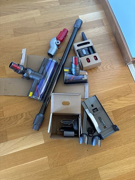 Dyson tillbehörspaket munstycken och adapter till dammsugare