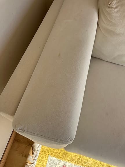 Nockeby soffa och fotpall