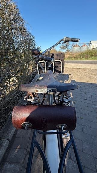 De Fietsfabriek Damcykel med träkorg