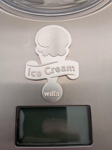 Wilfa Ice Cream glassmaskin rostfri