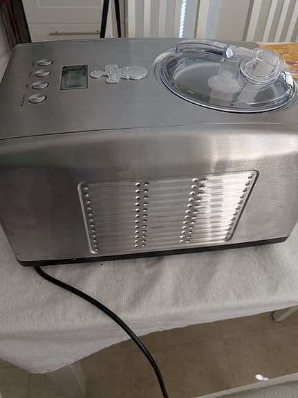 Wilfa Ice Cream glassmaskin rostfri