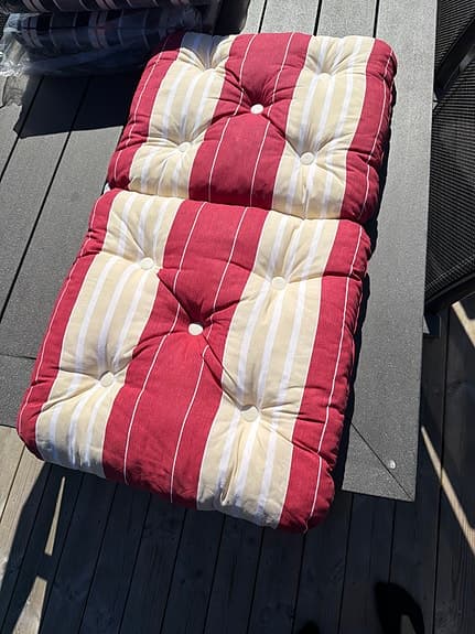 dynor till utemöbler