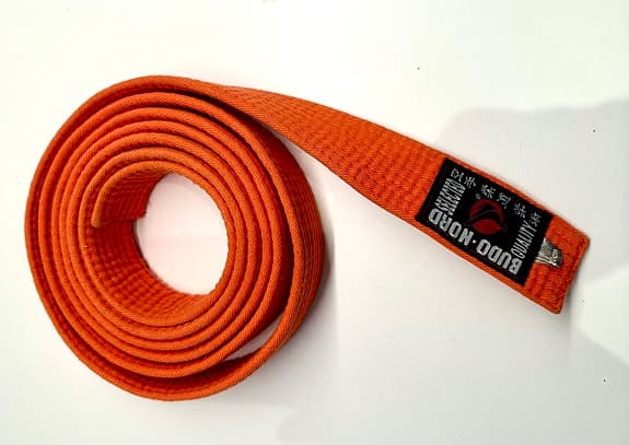 Budo-Nord orange kampsportsbälte