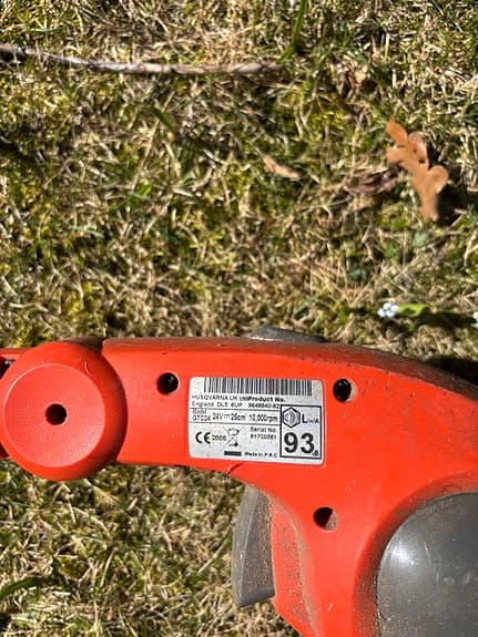 Black & Decker grästrimmer orange
