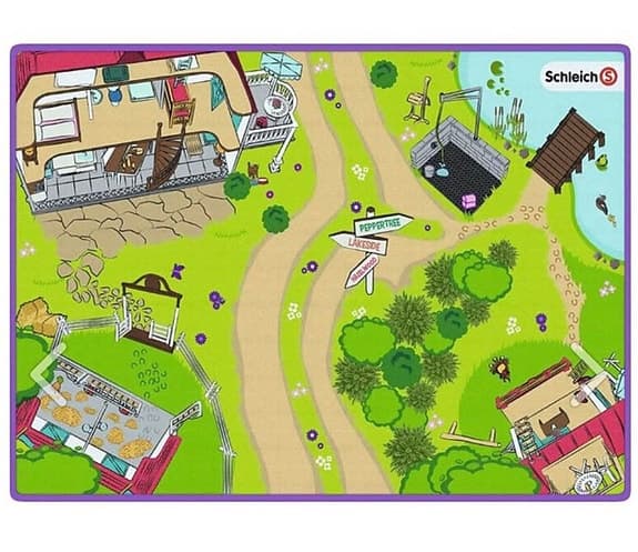 NY Schleich lekmatta 133 x 92 x 0,5 cm