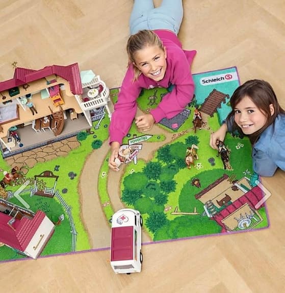 NY Schleich lekmatta 133 x 92 x 0,5 cm