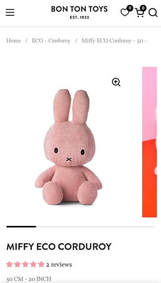 Säljer Miffy gosedjur 🧸