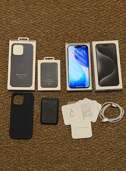 iPhone 15 Pro Max har 256GB
