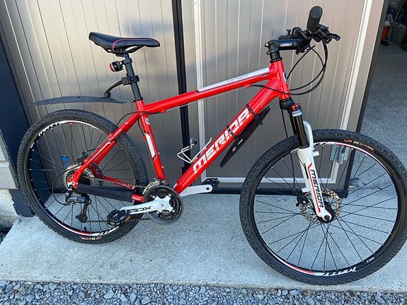 Merida mountainbike 48 cm 26" röd unisex