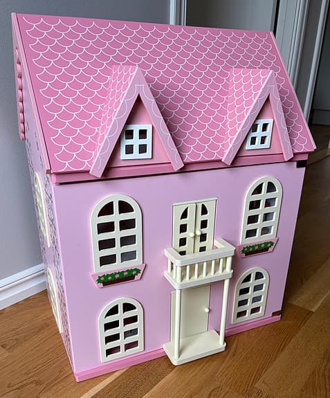 Dockskåp med möbler