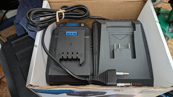 Gräsklippare batteridriven Scheppach