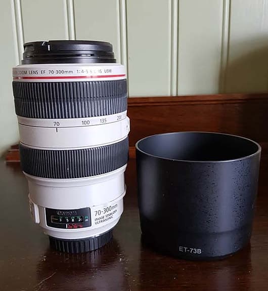 Canon EF 70-300mm 1:4-5.6 L IS USM telezoomobjektiv