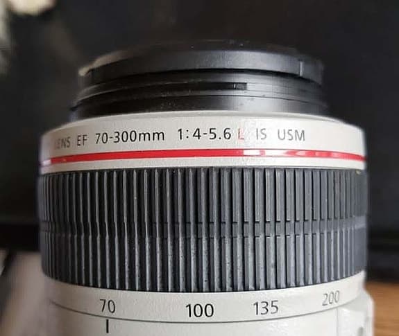 Canon EF 70-300mm 1:4-5.6 L IS USM telezoomobjektiv