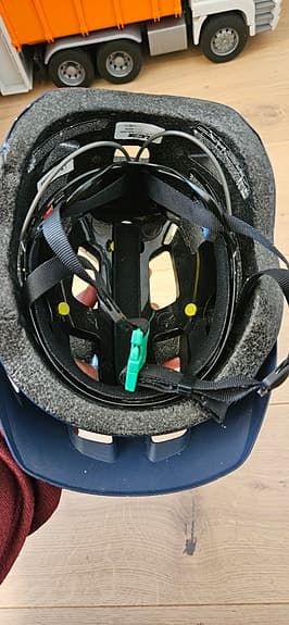 Lazer Gekko MIPS cykelhjälm mörkblå, 46-50