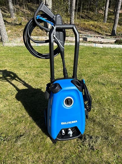 Biltema högtryckstvätt blå 1800W