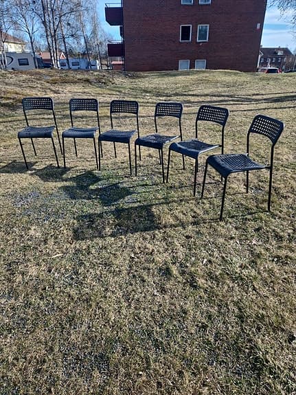 6st utestolar ikea
