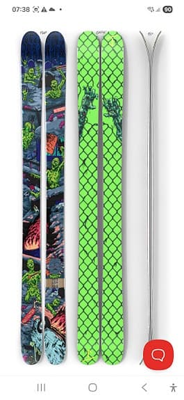 Nyskick: J-Skis limited edition - The Allplay Spot Digger 157 cm med bindningar