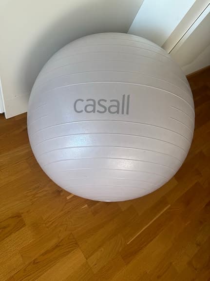 Casall pilatesboll träningsboll 70-75 cm beige