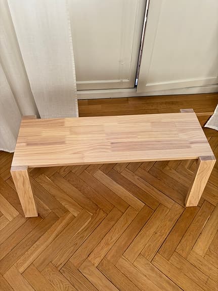 Sittbänk från Granit