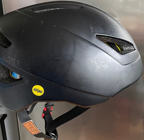 Cykelhjälm Tec Nice Mips Svart S/M