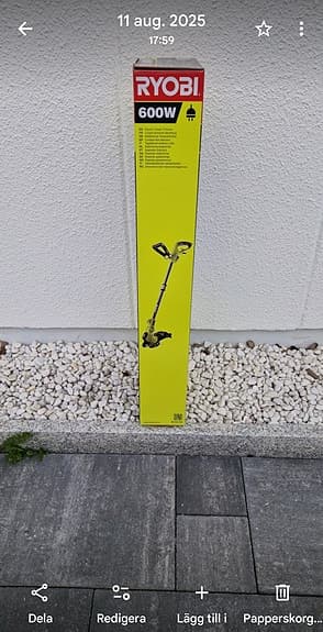 Grästrimmare Ryobi 600 W
