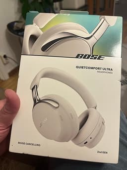 Bose QuietComfort Ultra hörlurar over-ear vit