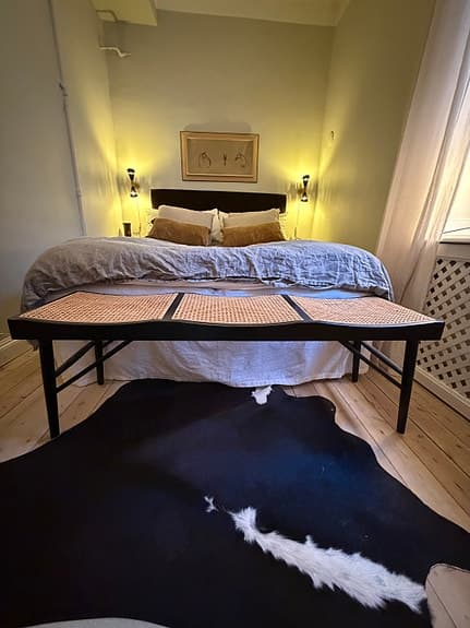 ZARA Home bänk i trä & rotting