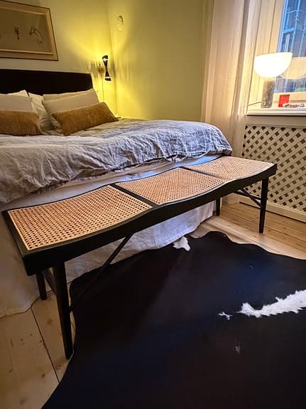 ZARA Home bänk i trä & rotting