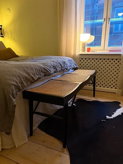 ZARA Home bänk i trä & rotting