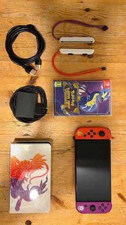 Nintendo Switch OLED – Pokémon Scarlet & Violet Edition  Komplett paket  Uppsala