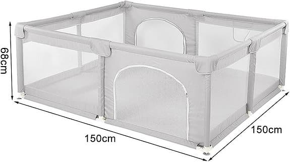 Lekhage 150x150cm med 200st bollar
