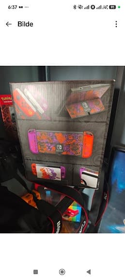 Nintendo Switch OLED Pokémon Scarlet & Violet Edition konsol med masse spel