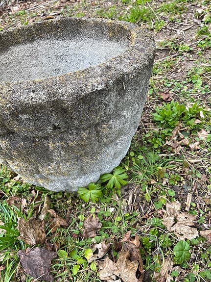 Betongkruka stor 200 kr
